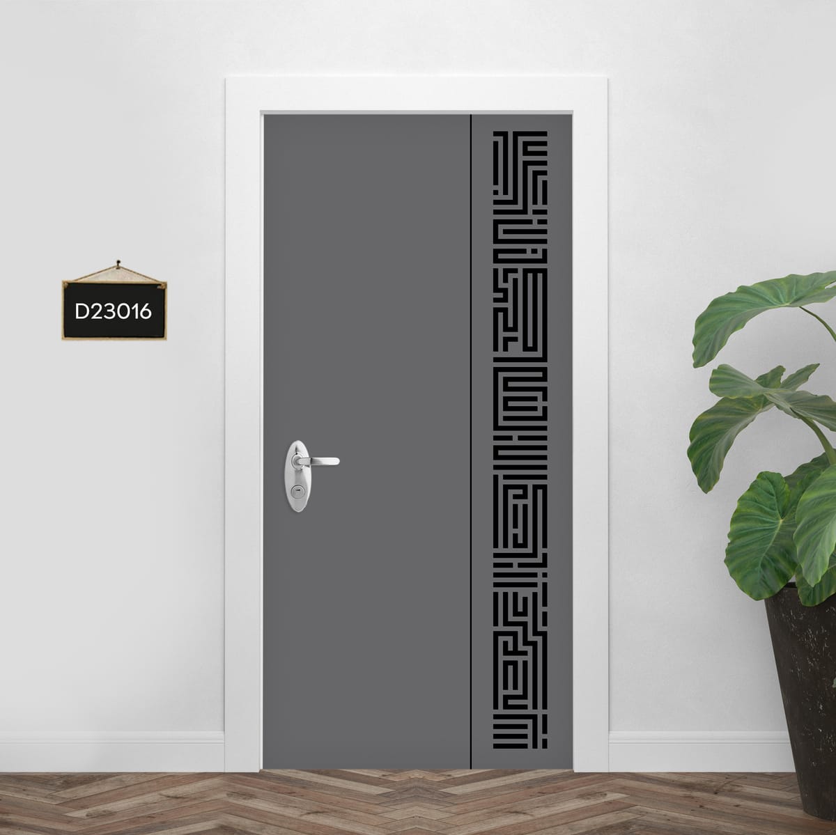 צד אפור משרביה שחור D23016